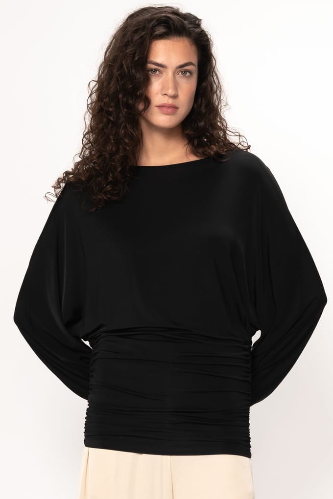 VIVEH Abelia Top Black Größe: 38 | Longsleeves Outlet | Damen | Schwarz