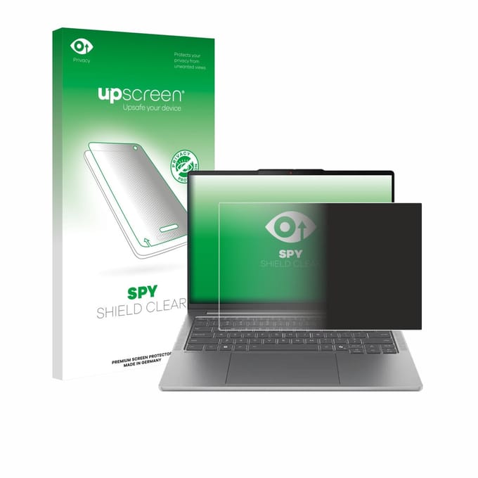 upscreen - privacy screenprotector voor Lenovo IdeaPad Pro 5 Gen 10 14" - Folie Beschermfolie Blauwlichtfilter