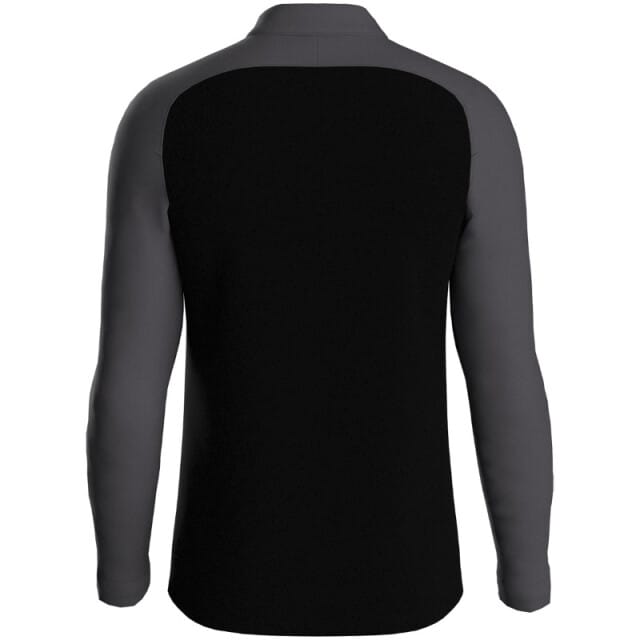Jako Iconic Ziptop Heren - Zwart / Antraciet | Maat: M