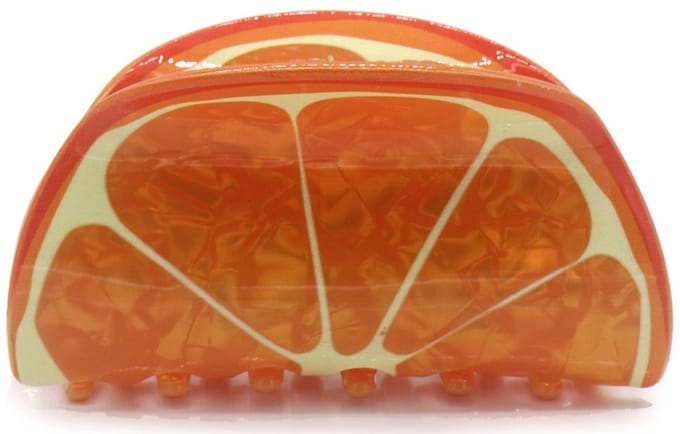 Haarclip Sinaasappel - 8.5 Centimeter - Stevige grip - Orange hair claw - Damesdingetjes