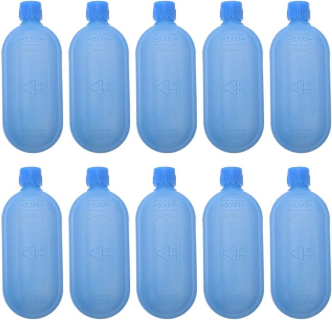 Koeling Elementen - IJsblokken Set - Koelbox Vullen - Langdurige Koeling - 10 Stuks - Blauw