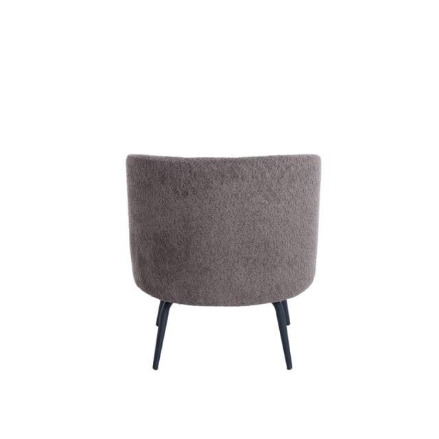Light & Living Fauteuil Dieyda Bouclé - Bruin