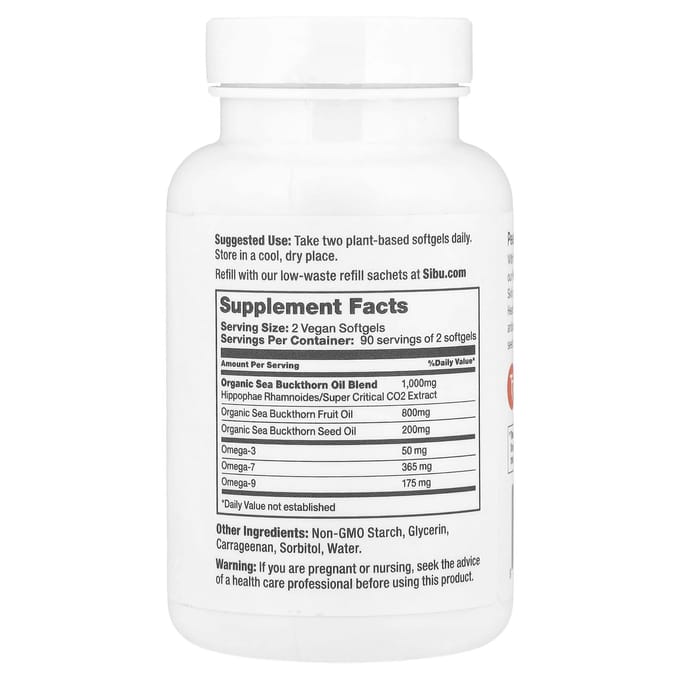 Omega 7, 180 zachte capsules