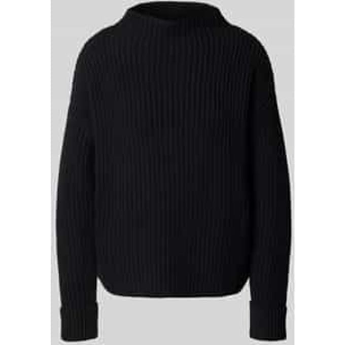 Regular fit gebreide pullover van katoenmix, model 'SELMA'
