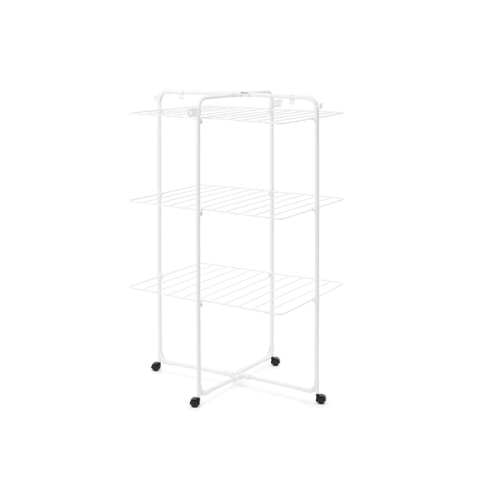 Brabantia HangOn Droogtoren - 23 m - Inklapbaar Wasrek - White