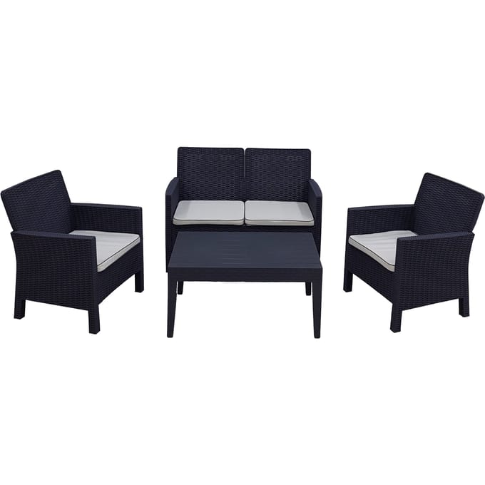 Intergard Kunststof loungeset Lova (incl. kussens)