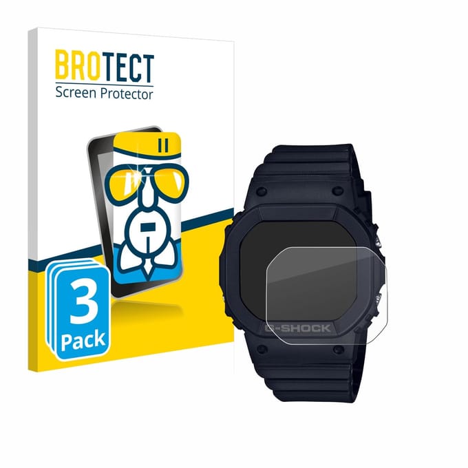 Screenprotector 3 Stuks voor Casio G-Shock GMD-S5600 Beschermglas transparant