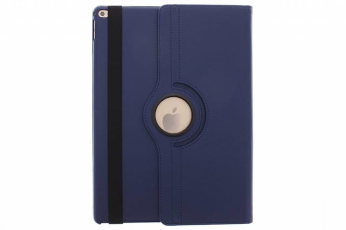 360° Draaibare Bookcase voor de Apple iPad Pro 12.9 (2015) - Donkerblauw
