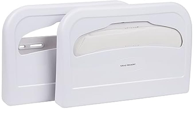 Wandmonteerbare Dispenser voor Toiletbrilhoezen - Set van 2