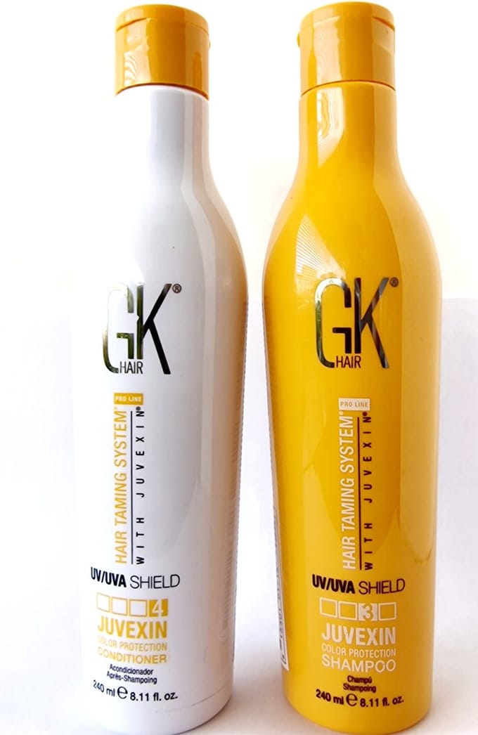 GK Hair UV/UVA Shield Duo Shampoo 240ml + Conditioner 240ml