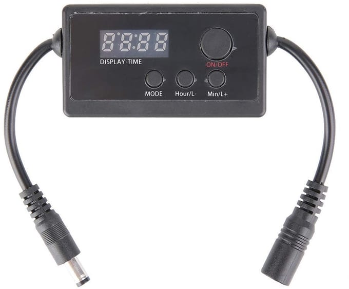 Dailygoody - Led Digitale Timing Dimmer Controller - Aquarium Verlichting Dimmer - Simuleert Zonsopgang - Geschikt voor Fish Tanks - Compact formaat -..