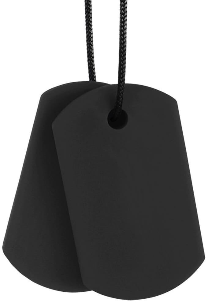 ARK Therapeutic kauwsieraad kauwketting zwart XT medium sensorisch speelgoed.