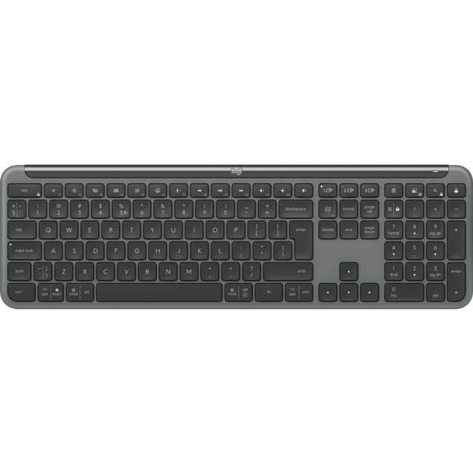Logitech Signature Slim K950 - Draadloos Toetsenbord - US international - Qwerty - Graphite
