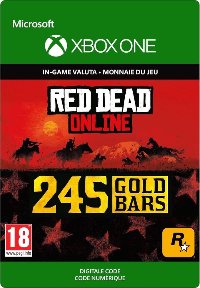 Red Dead Redemption 2: 245 Gold Bars - Xbox One Download
