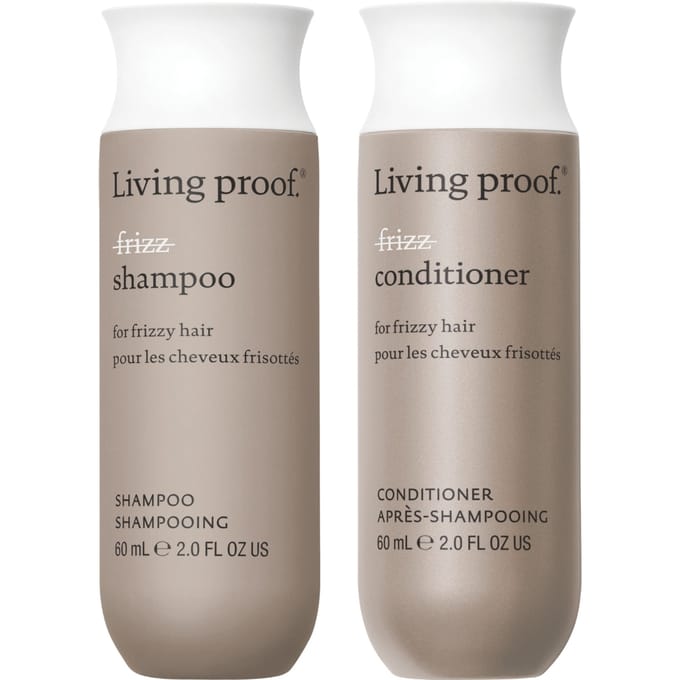 Living Proof Sili-Clone™ No Frizz Shampoo And Conditioner Travel Size Bundle