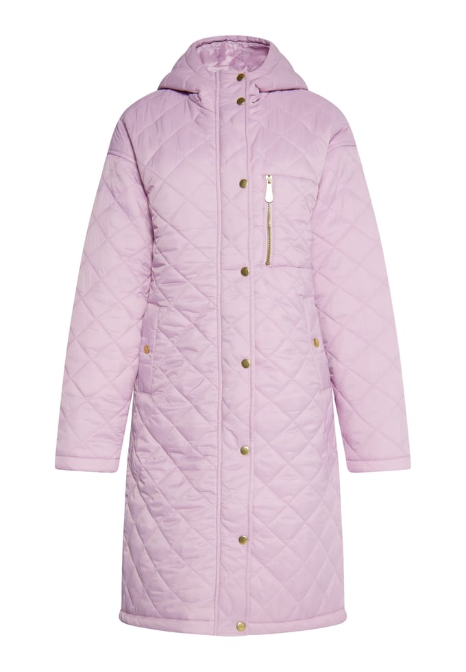 Faina Lichtgewicht gewatteerde jas Dames Mauve