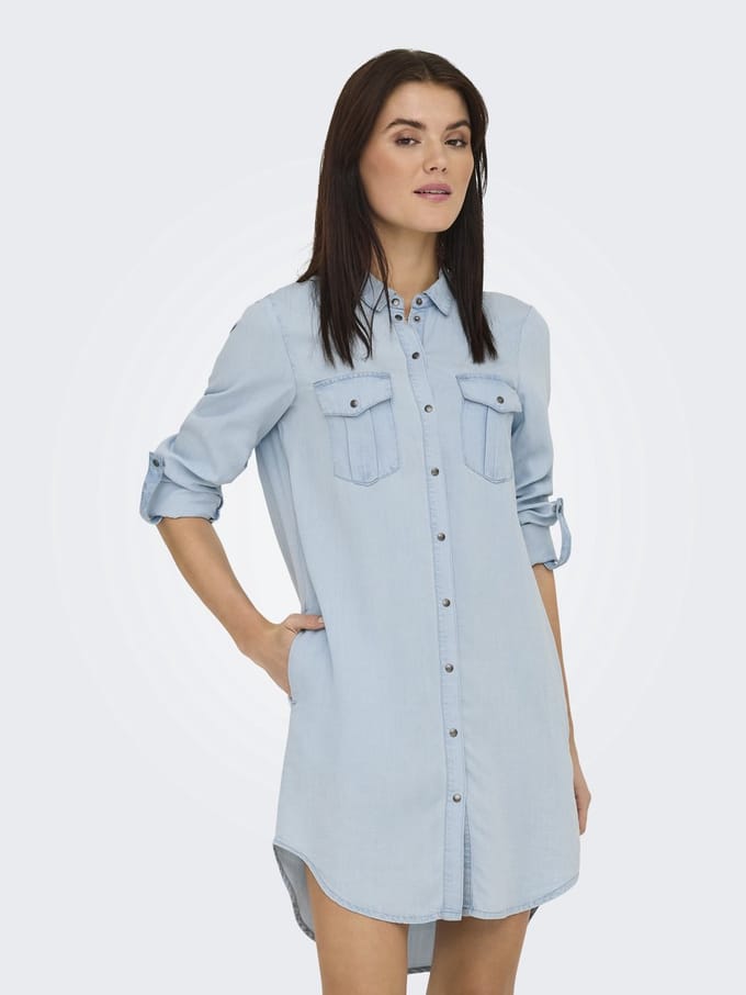 ONLY Blousejurk ONLCHARIS Korte jurk
