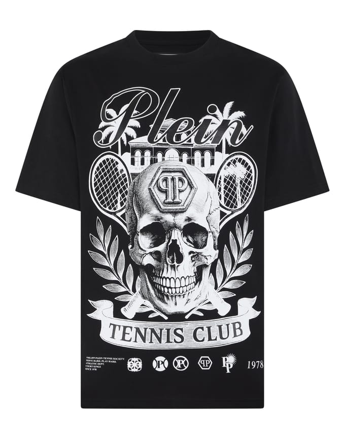 T-Shirt Met Ronde Hals En Korte Mouwen Skull