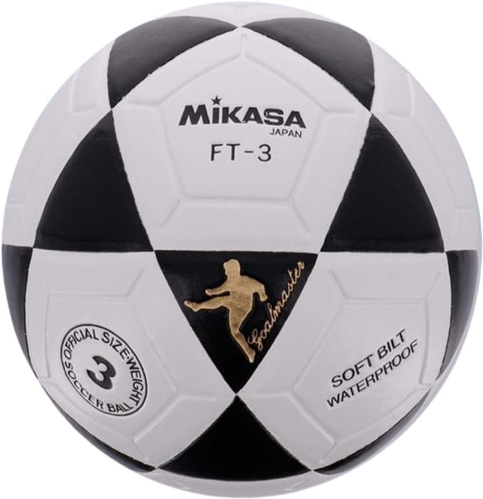 Voetbal Mikasa FT-3 Goalmaster Wit – Zwart