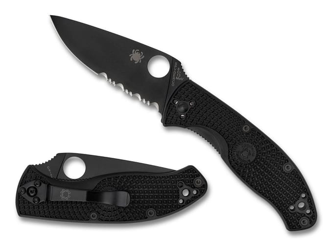 Spyderco Zakmes Tenacious Lightweight Black / Black 8Cr13MoV CE