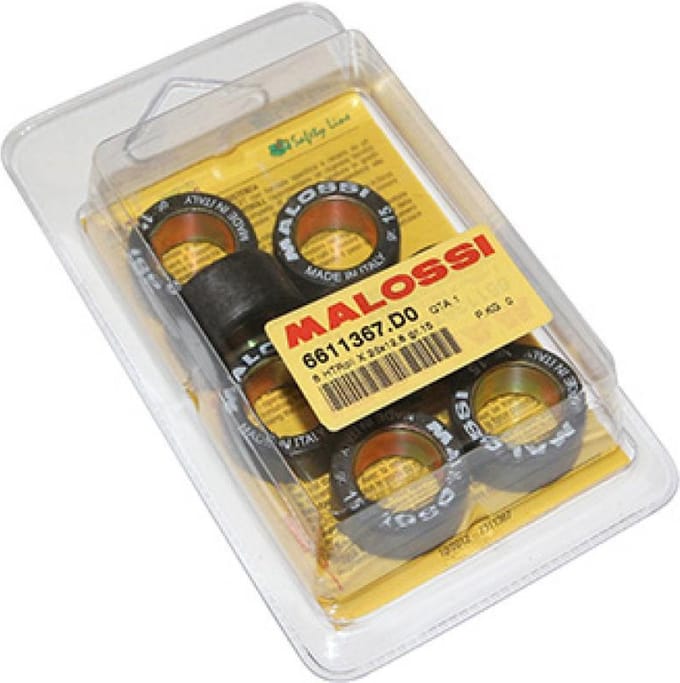 malossi variatorrol voor scooter quadro 350 s 2013-2017 26x12.8 15grs / 6611367.do nieuw
