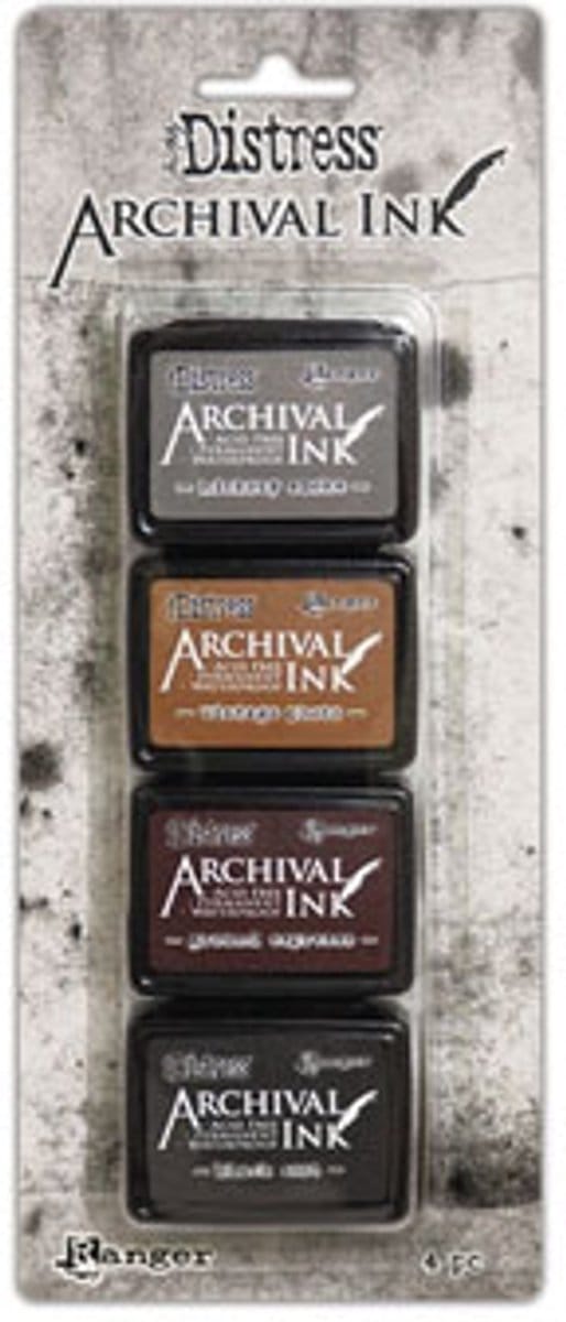 Archival Mini Inkt Kit Sepia