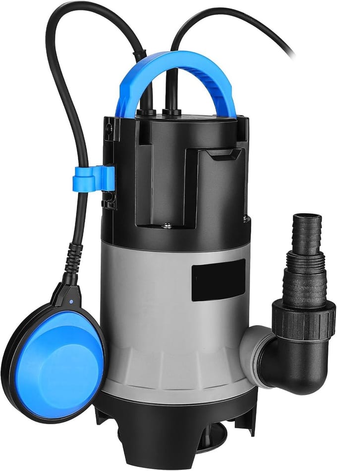 Vlakzuigpomp - Dompelmpomp vuil Water - Aquariumpomp - Accessoire