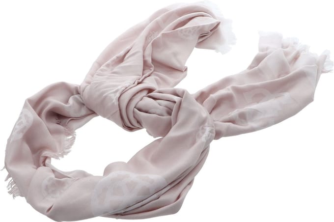 GUESS Sjaal Loralee Scarf 80X190 Champagne Roze