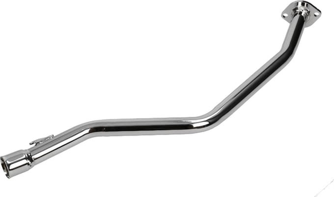 Tailpipe Yasuni Cross ML Max chroom TUB807CR-25R Rieju RR Polini