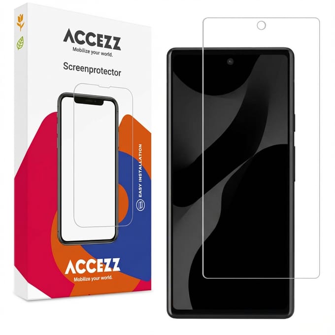 Accezz Screen Protector - Geschikt voor Google Pixel 6a - Gehard Glas Screenprotector