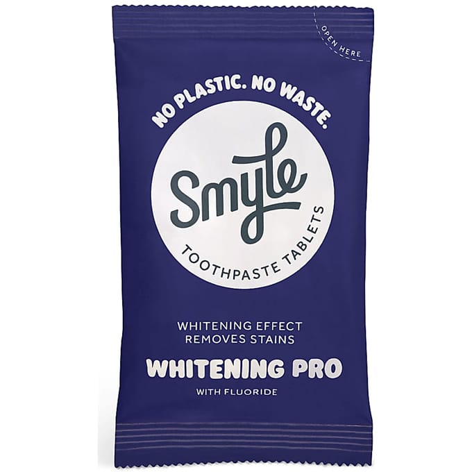 Smyle Tandpasta Tabs Navulling Whitening Pro met Fluoride - 65 stuks