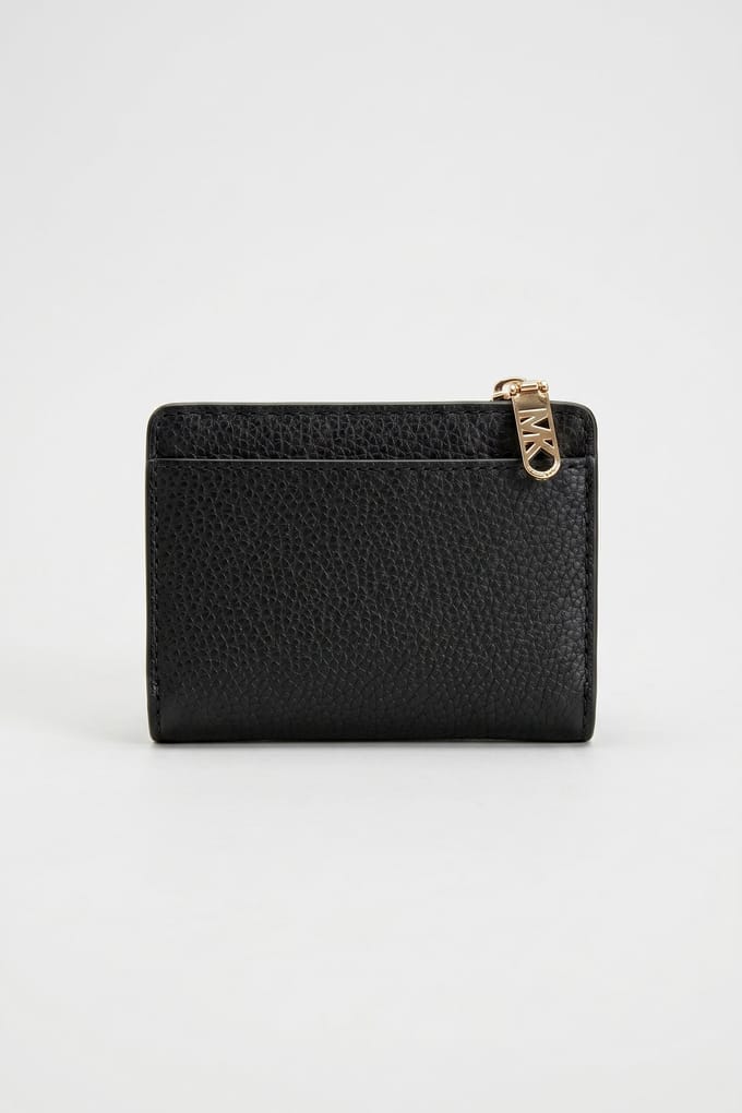 Michael Kors Medium Snap Coin Billfold Black Size: OS | Wallets & Cardholders Outlet | Dames | Zwart