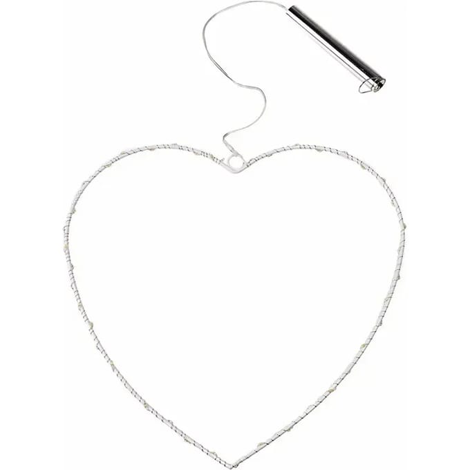 Metalen hart LED wanddecoratie voor kinderen Rex London