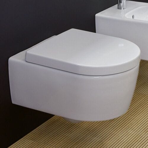 Villeroy & Boch Avento wall-hung washdown toilet DirectFlush Combi-Pack 5656HR01