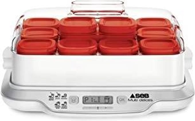 SEB YG661500 yogurt maker 1,68 l Hüttenkäse, Zuiveldessert, Yoghurt 600 W