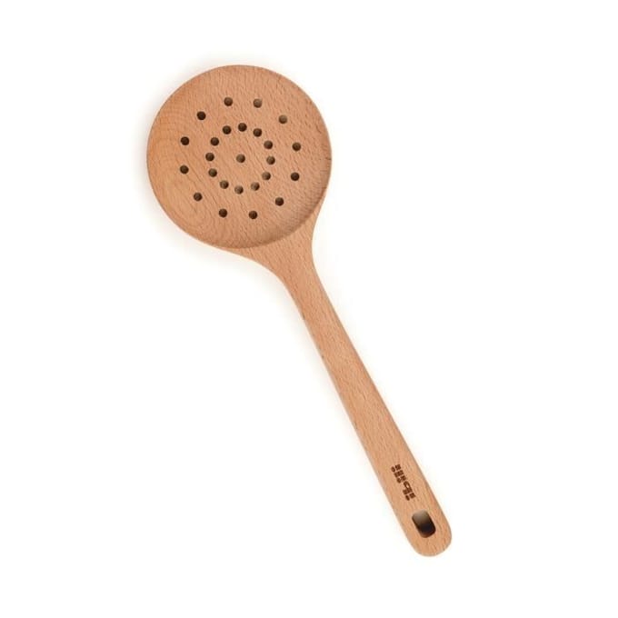 IBILI 746630 Écumoire, Bois, Brun, 30 x 10 x 2 cm