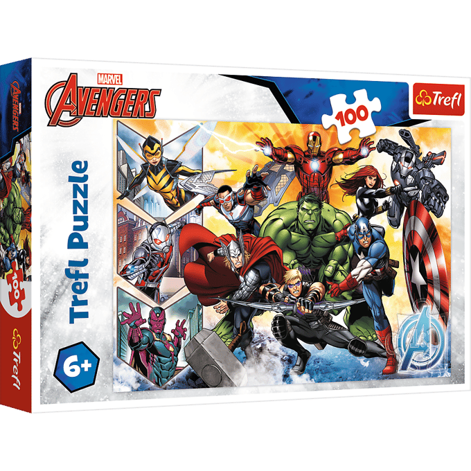 Trefl Avengers Stripfiguren Legpuzzel - 100 stukjes - Vanaf 5 jaar