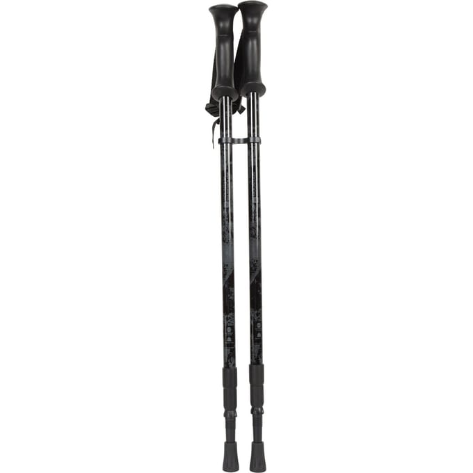 Mountain Warehouse Set wandelstokken (set van 2) (Grijs)