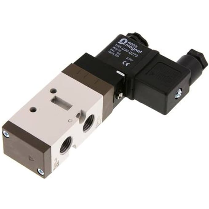 5/2 G1/4'' (G1/8'') Magneetventiel 12V DC 1.5-10bar/21.0-140psi YPC