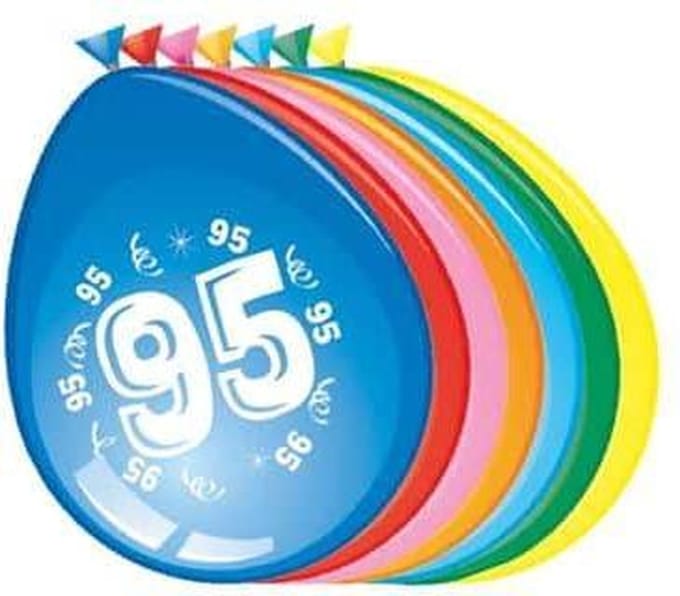 Ballonnen 95 jaar