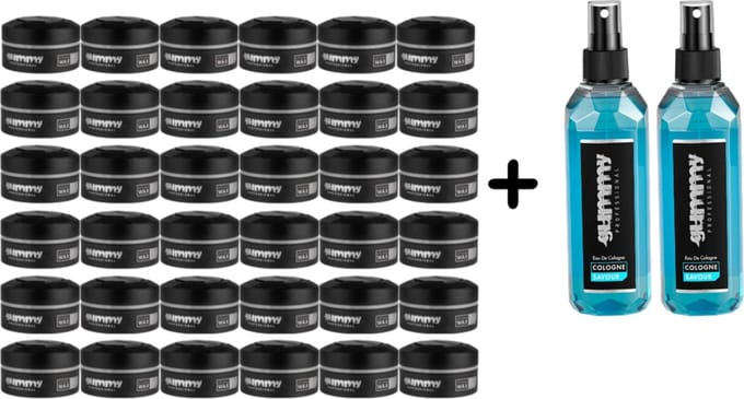 Gummy Styling Wax Casual Look, 36 stuks