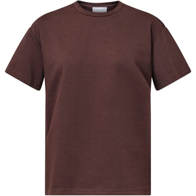 SISTERS POINT VEDA-SS - Dames shirt - D. Chocolate - Maat M