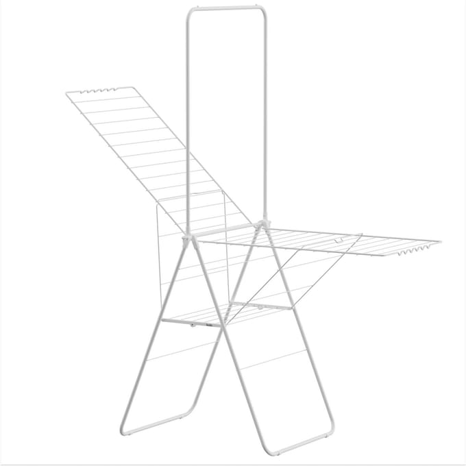 Wasrek - Droogrek Inklapbaar - 28 meter drooglengte - Wit – Bodo