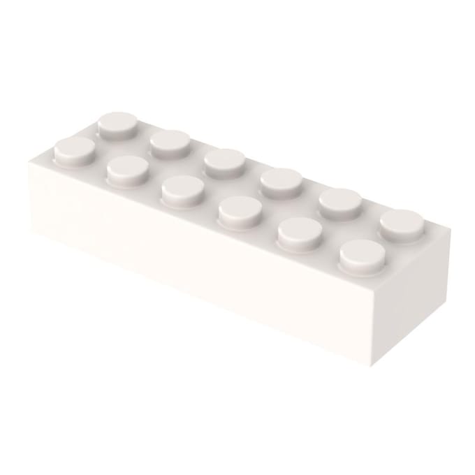 [FunBrick] 10/30/50 STUKS DIY Bouwstenen Bakstenen 2x6 Stippen Educatief Creatief Maat Compatibel Met 2456 Plastic 50PCS