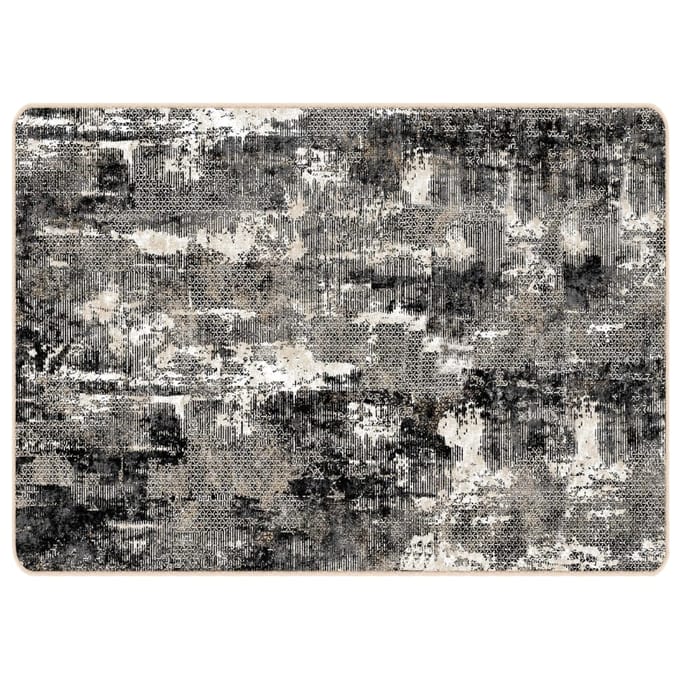 vidaXL - Vloerkleed - wasbaar - 190x300 - cm - meerkleurig