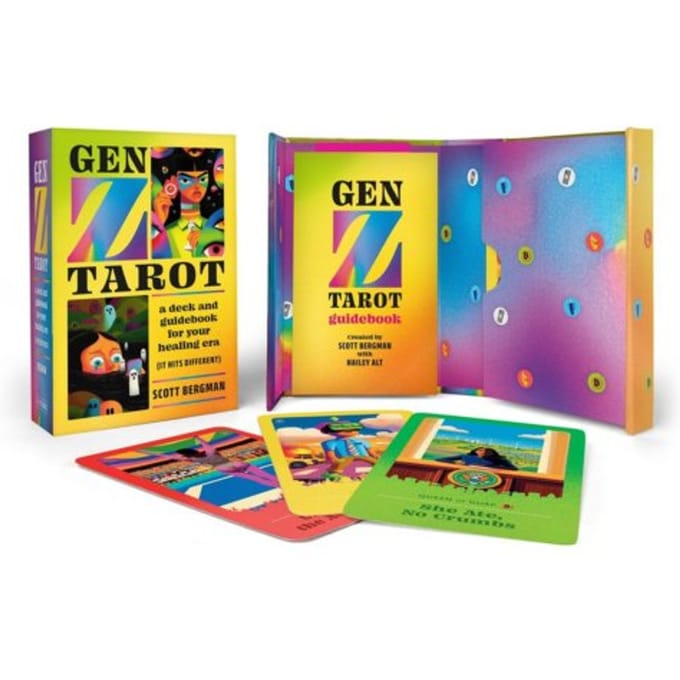 Gen Z Tarot: A Deck And Guidebook For Your Healing Era (It Hits Different) - Scott Bergman