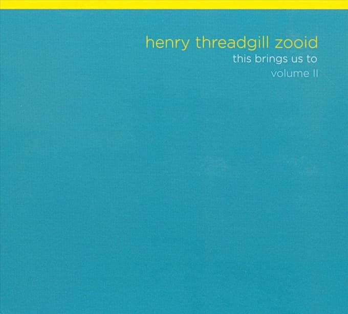 Henry Threadgill Zooid - This Brings Us To Volume II (CD)