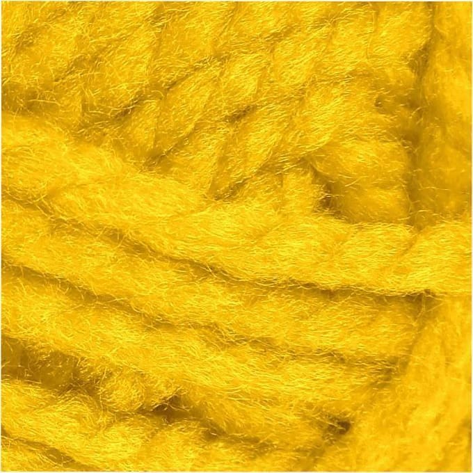 Geel maxi acryl garen 35 meter