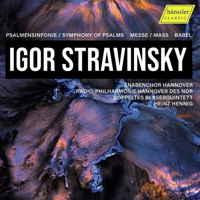 Knabenchor Hannover - Stravinsky: Symphony Of Psalms | Mas | Babel (CD)
