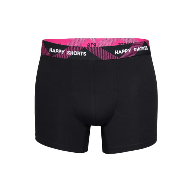 Happy Shorts 3-Pack Boxershorts Heren Zwart - Maat M